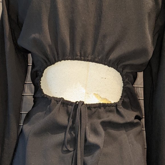 BCBG Christa Black Keyhole Shirtdress S/M - Picture 8 of 11